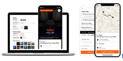 Blue Modern Mobile Application Presentation